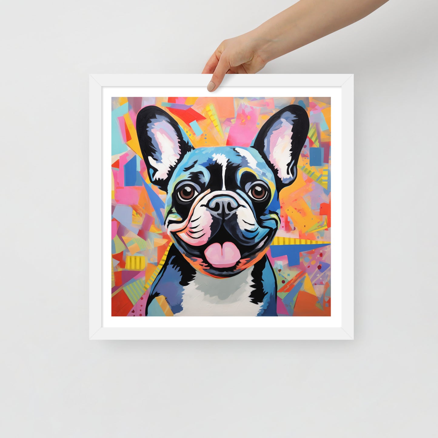 Patchwork Colorfest Framed Poster