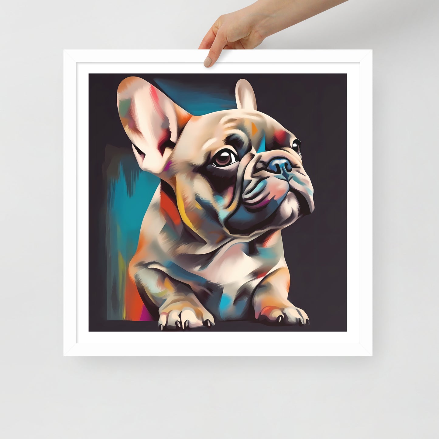 Fawn Hues Muse Framed Poster
