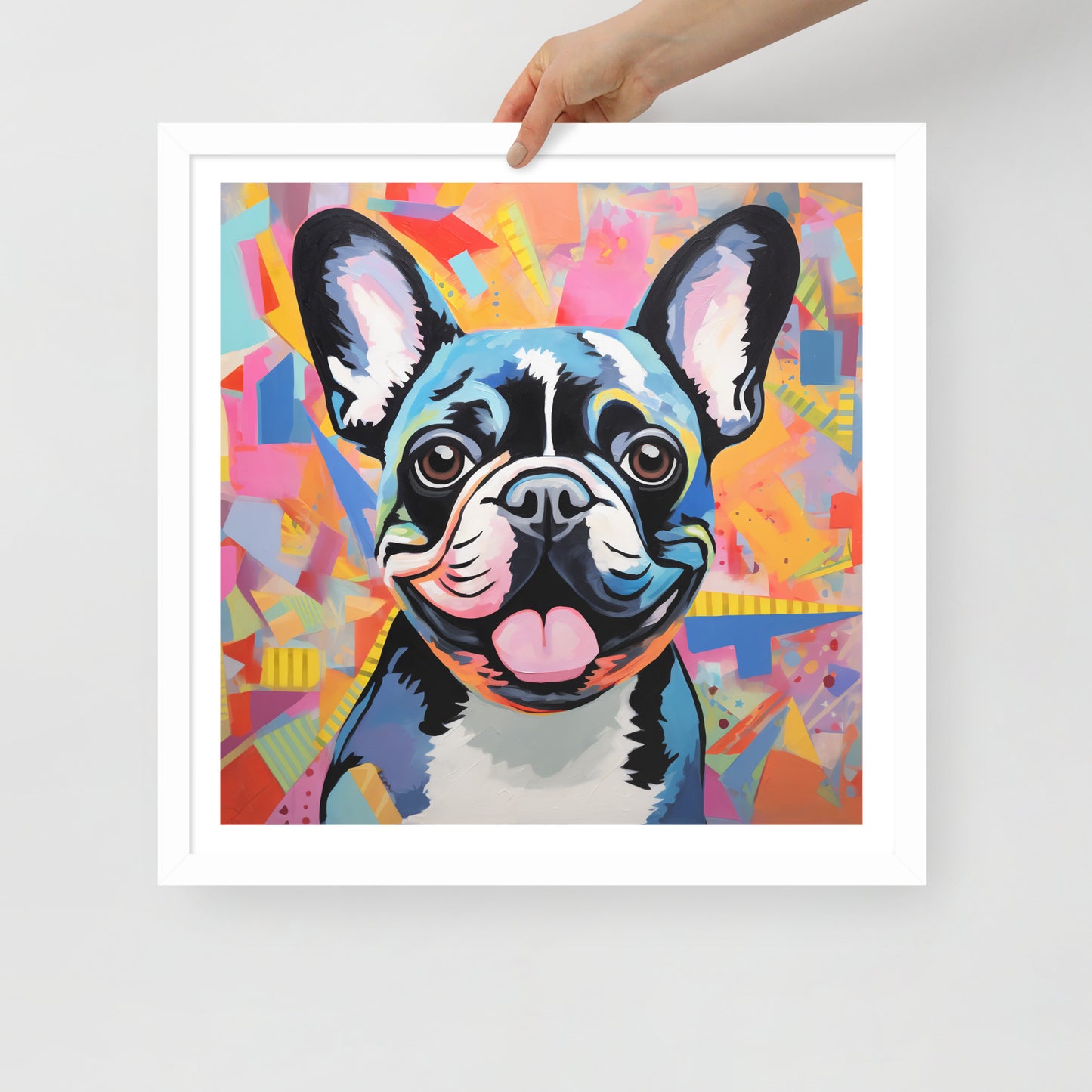 Patchwork Colorfest Framed Poster