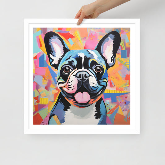 Patchwork Colorfest Framed Poster