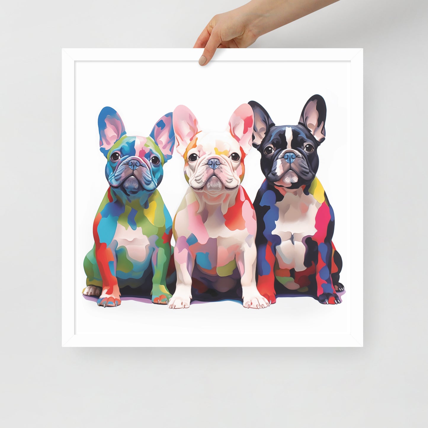 Trio of Love Framed Poster