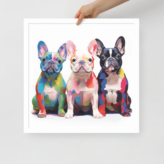 Trio of Love Framed Poster