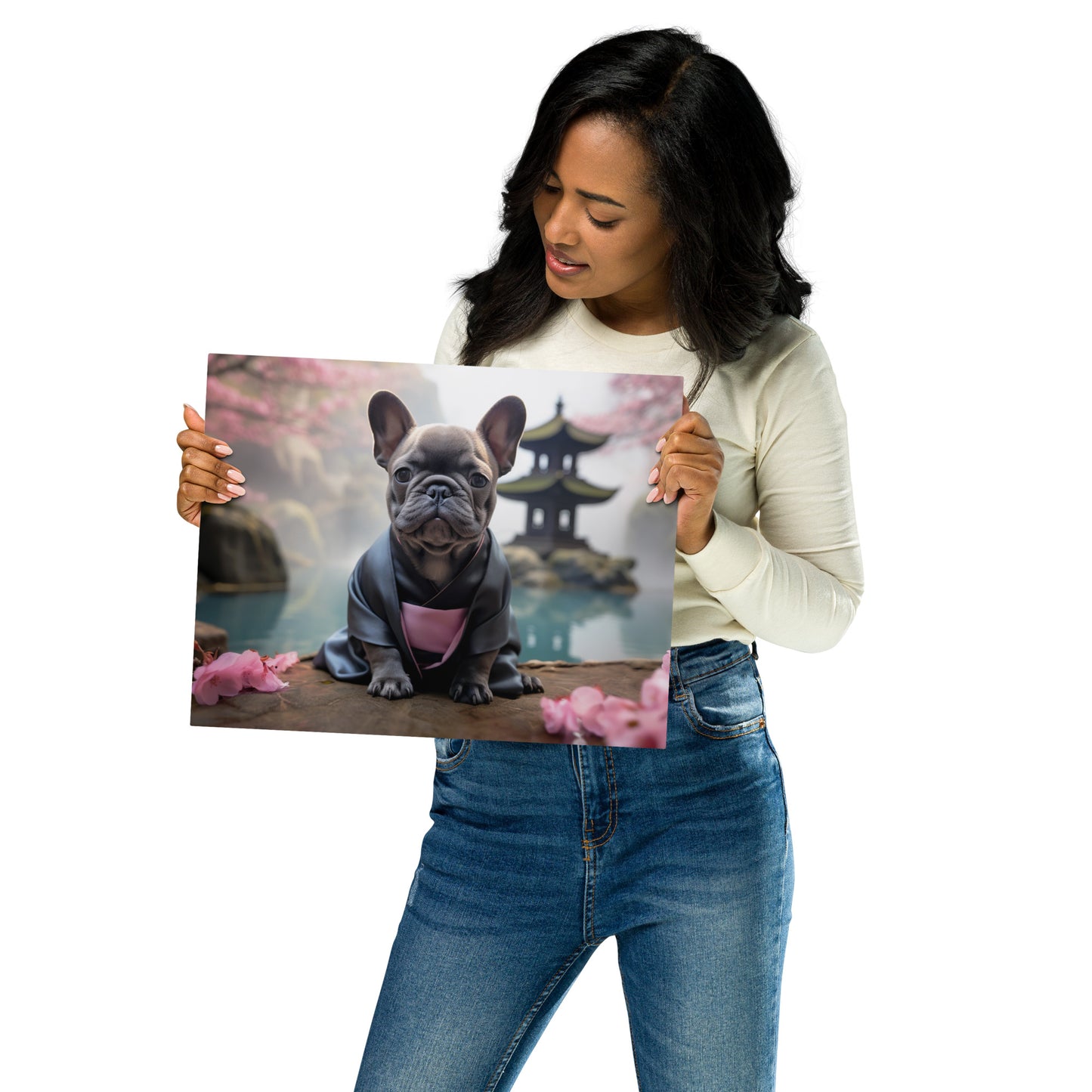 Kimono Canine - Metal Print