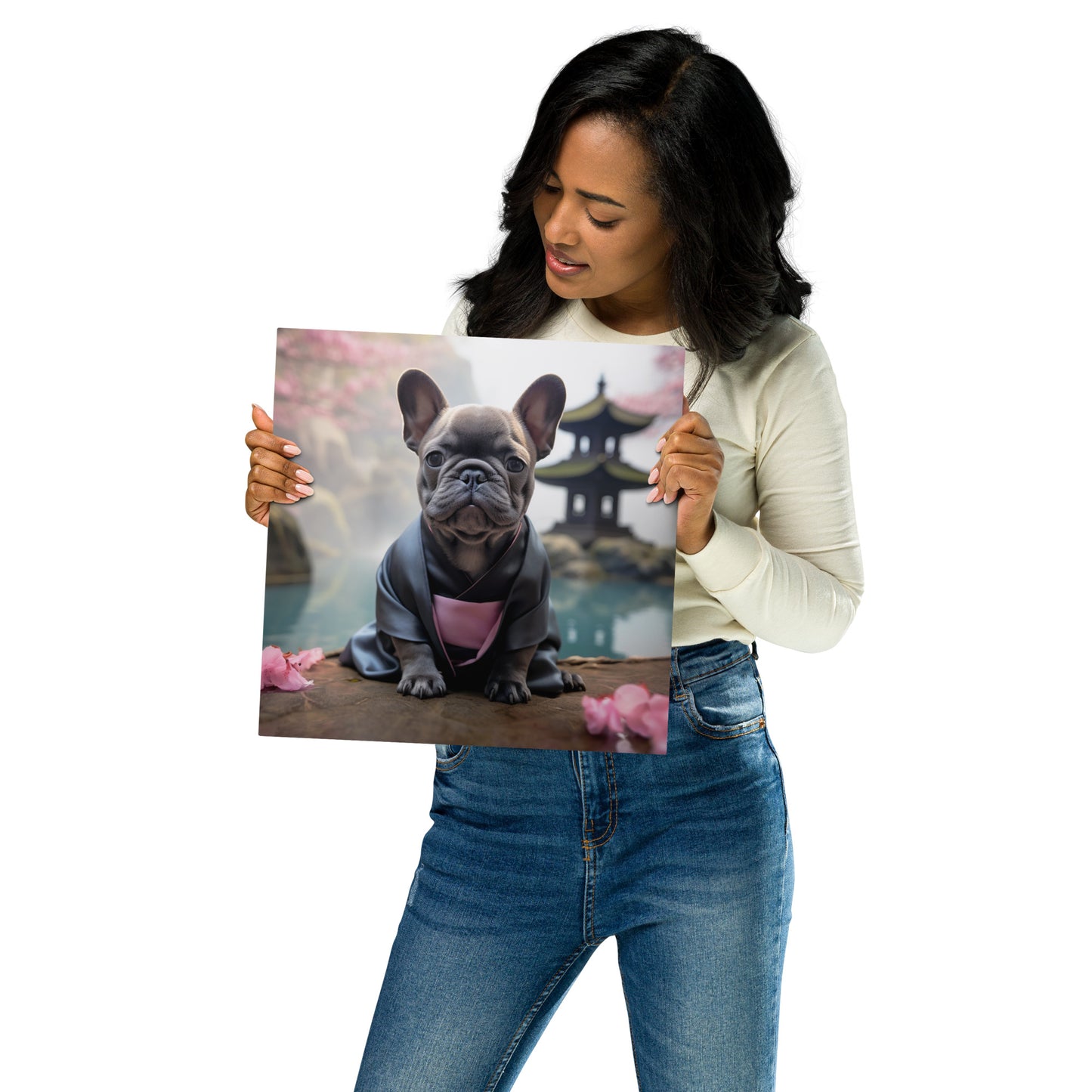 Kimono Canine - Metal Print