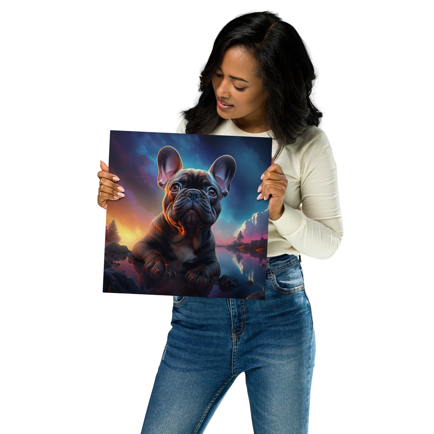 Look to the Night Sky - Metal Print