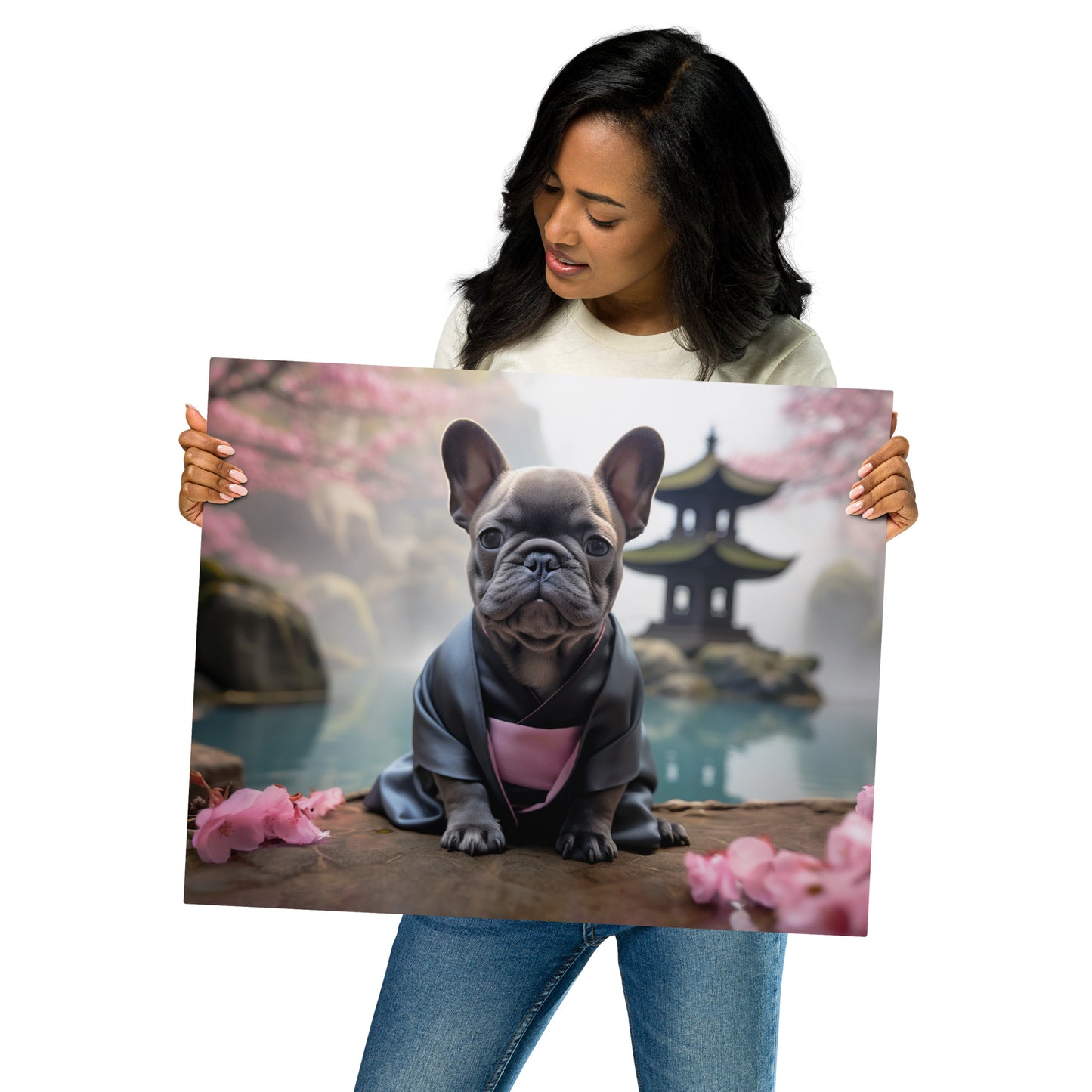 Kimono Canine - Metal Print