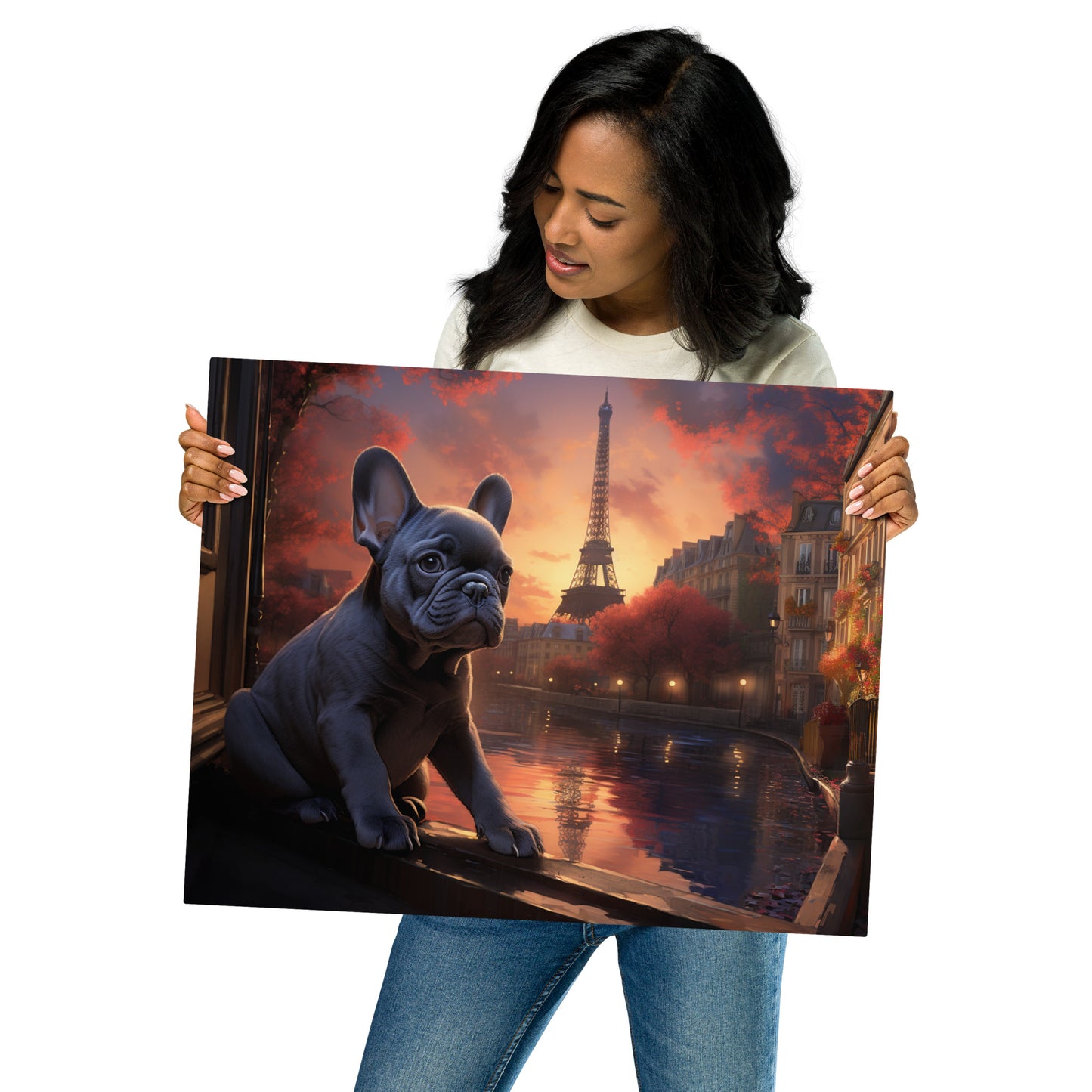 From Paris with Love Metal Print