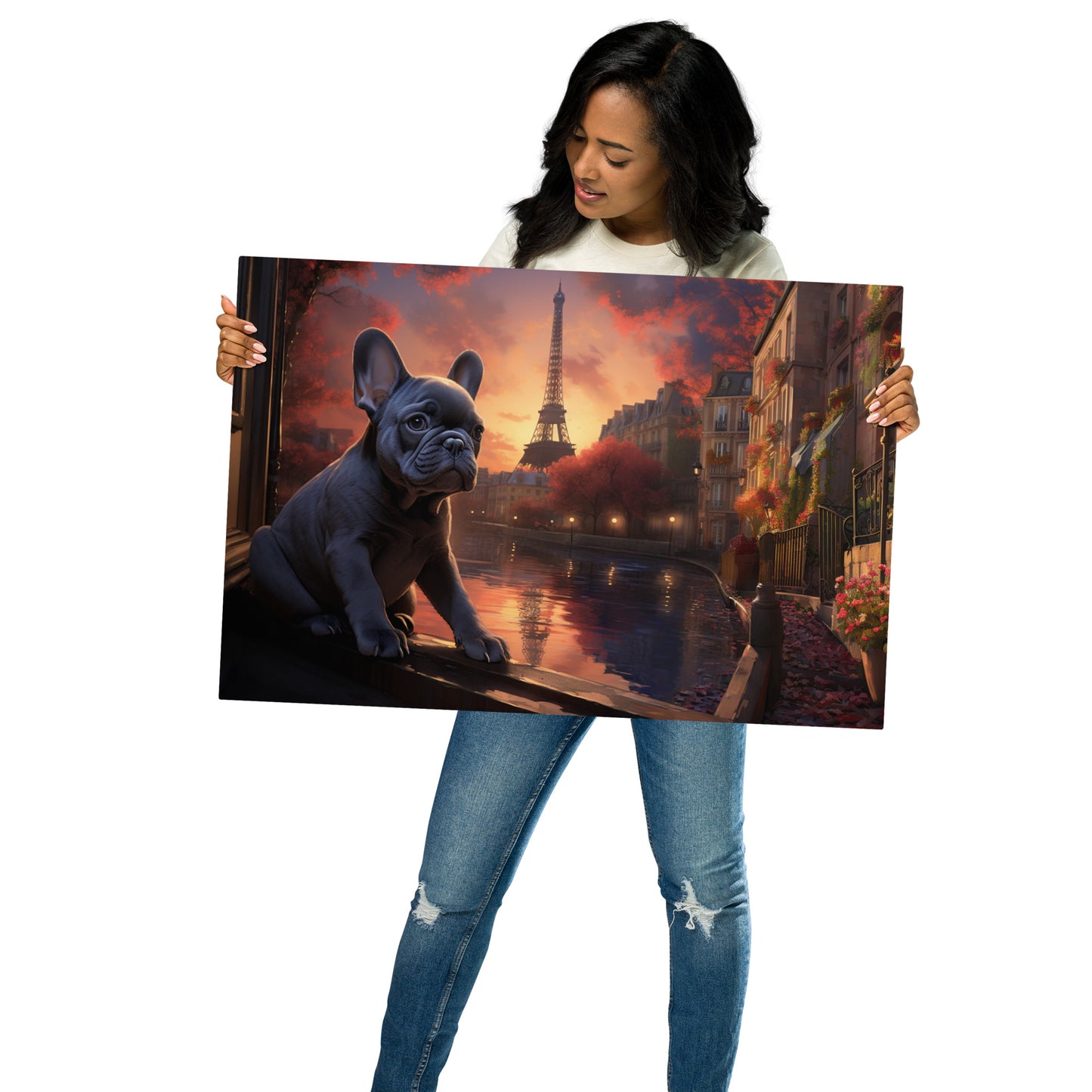 From Paris with Love Metal Print