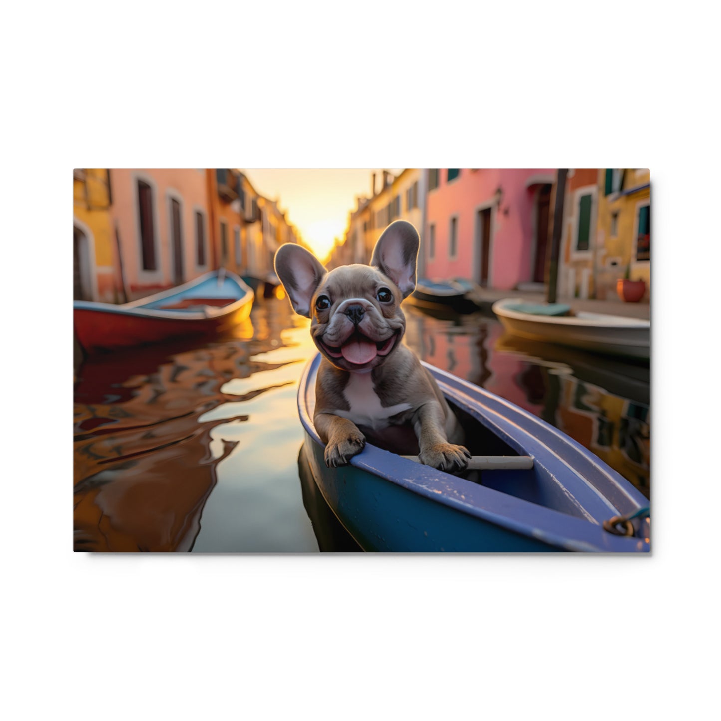 Canal Canine - Metal Print