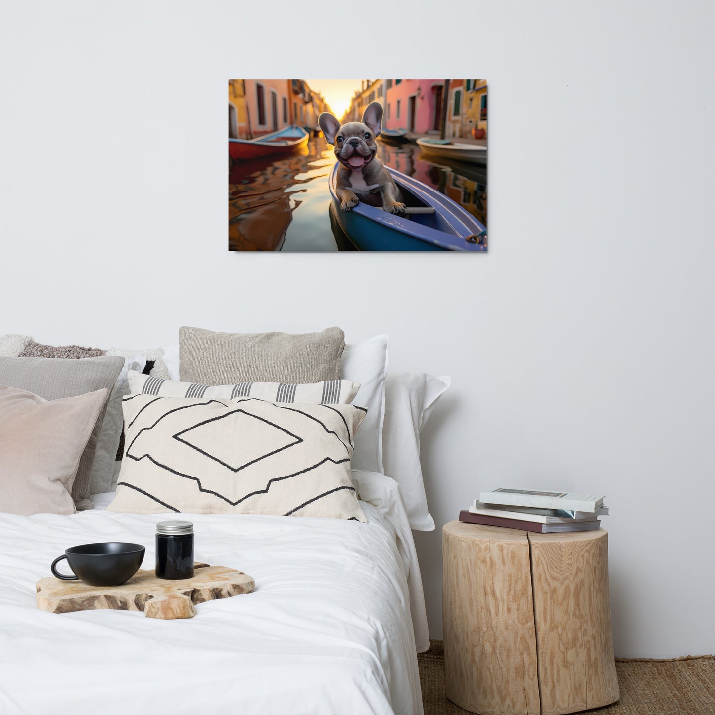 Canal Canine - Metal Print