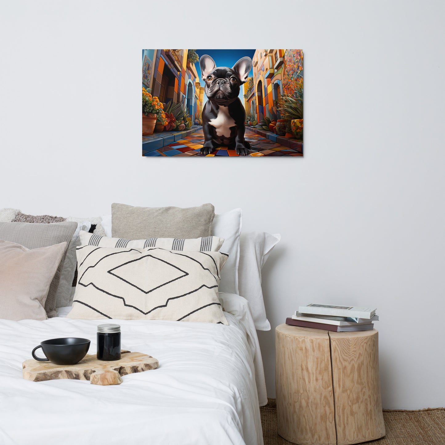 Mosaic Street - Metal Print
