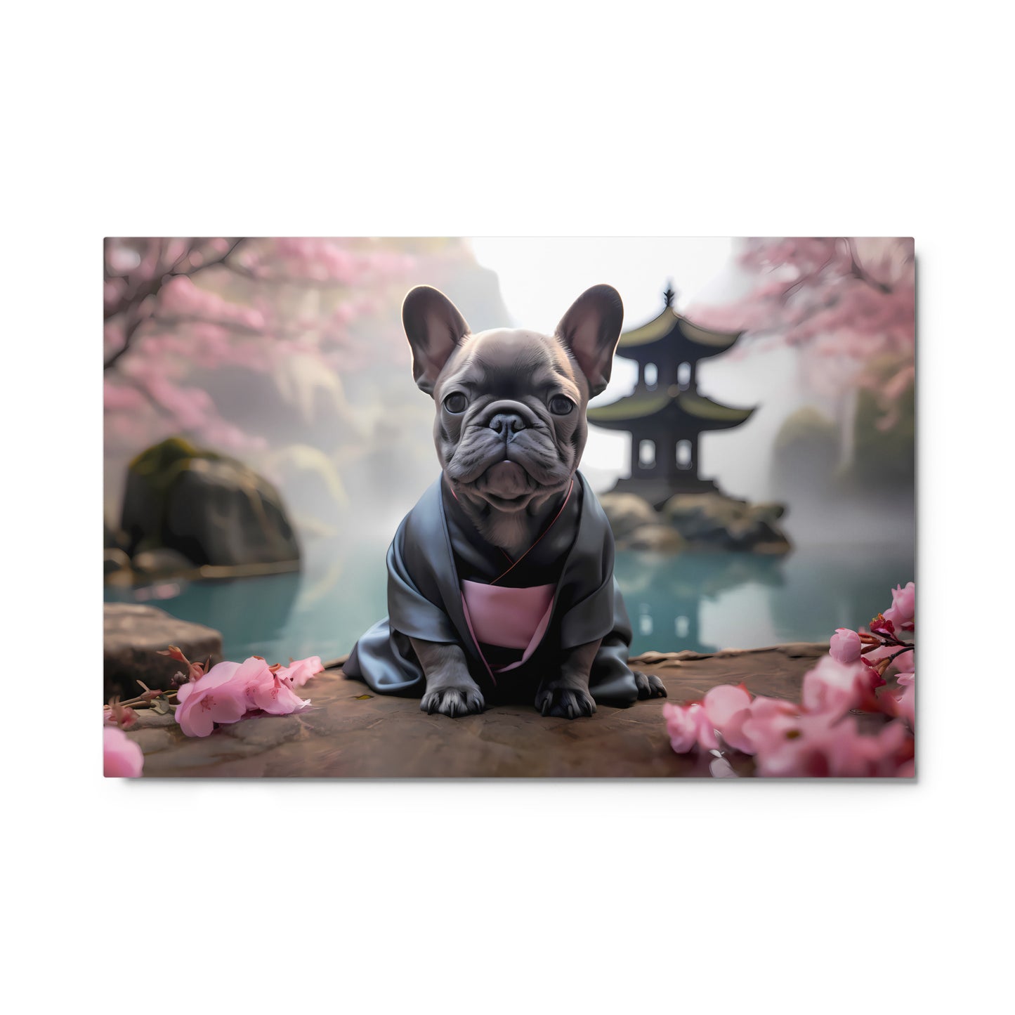 Kimono Canine - Metal Print