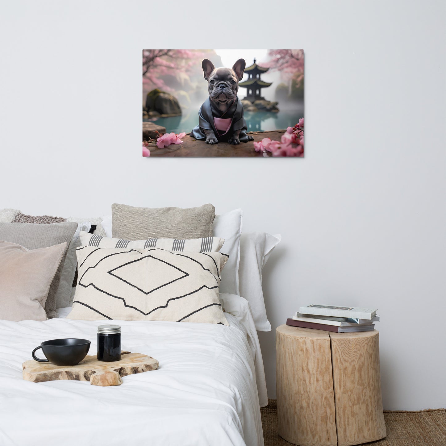 Kimono Canine - Metal Print