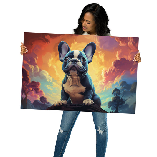 Pied Rock Metal Print