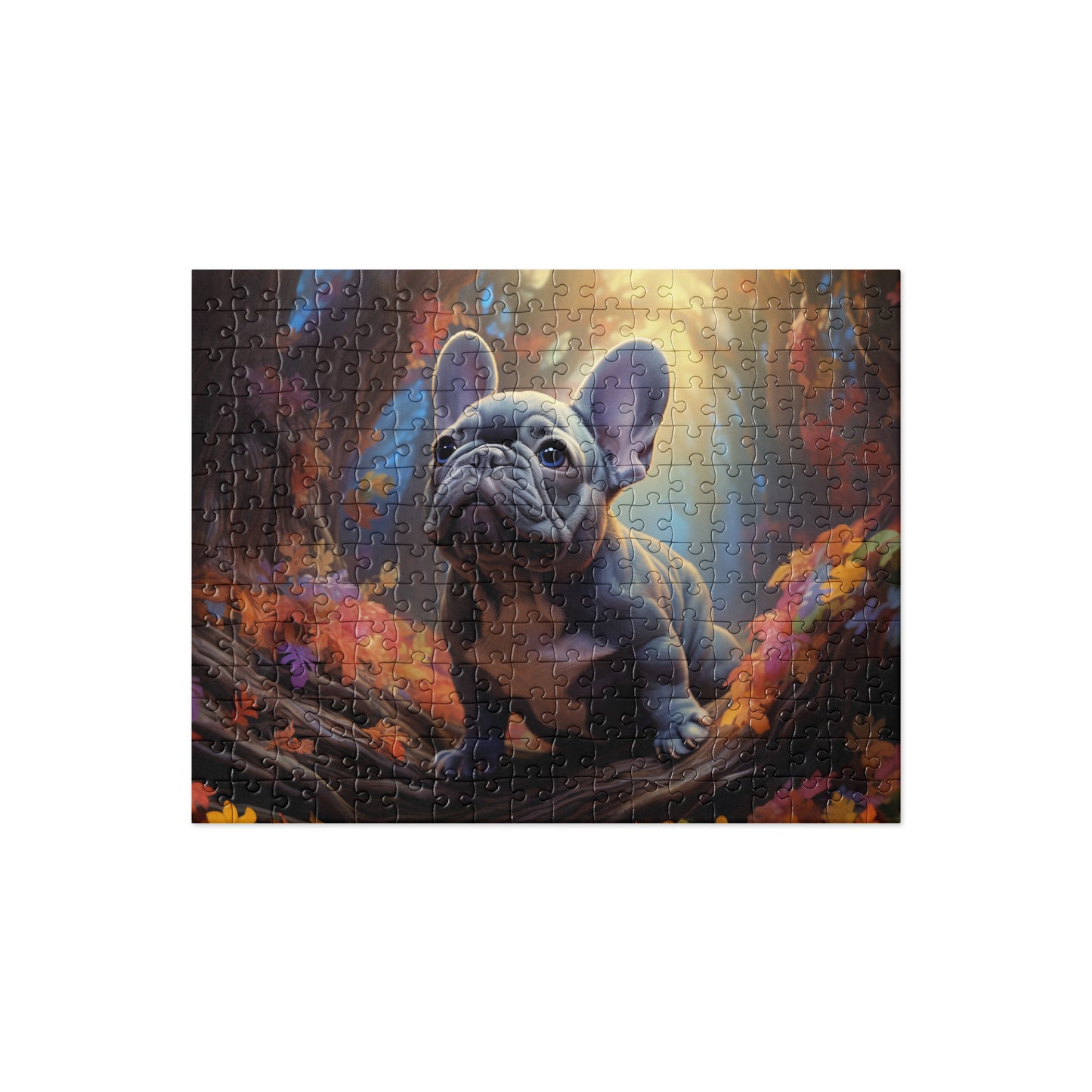Forest Frenchie Jigsaw Puzzle