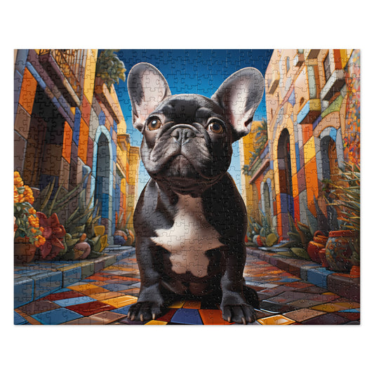Mosaic Street Jigsaw Puzzle