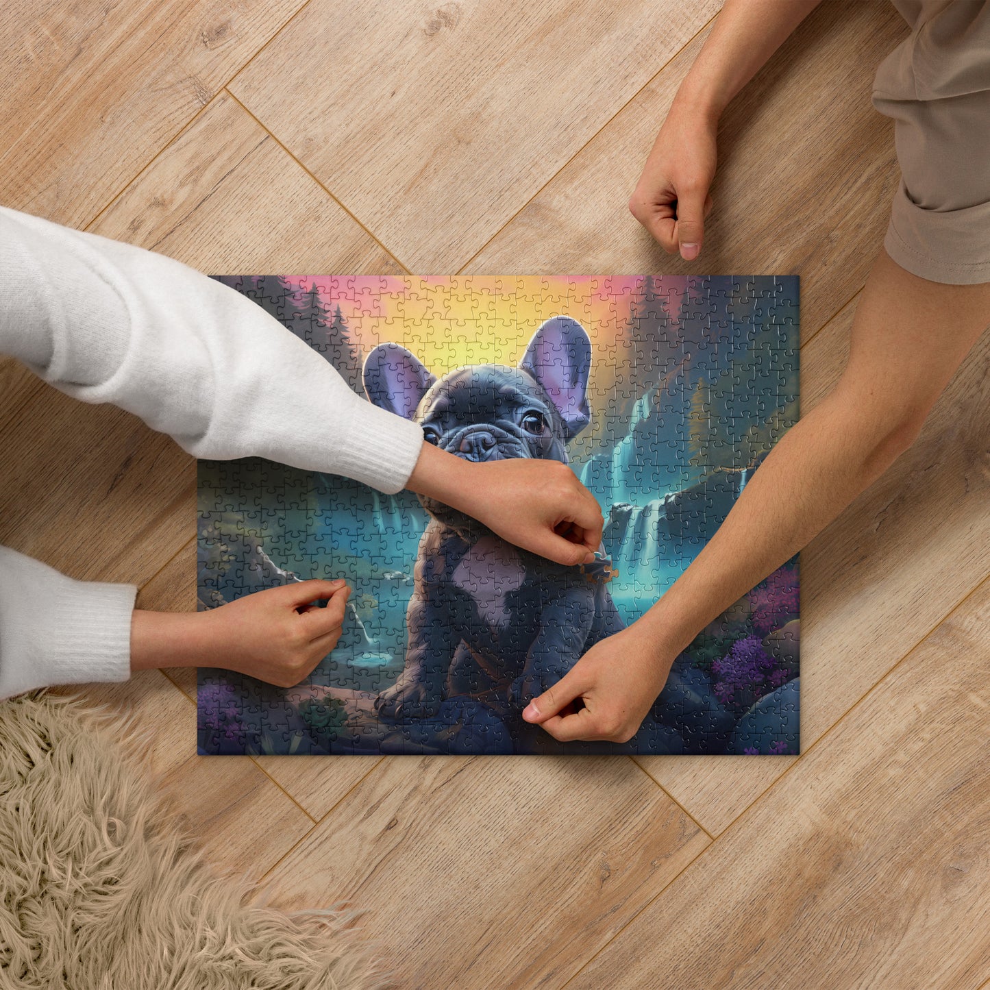 Fountains & Frenchies - Jigsaw Puzzle