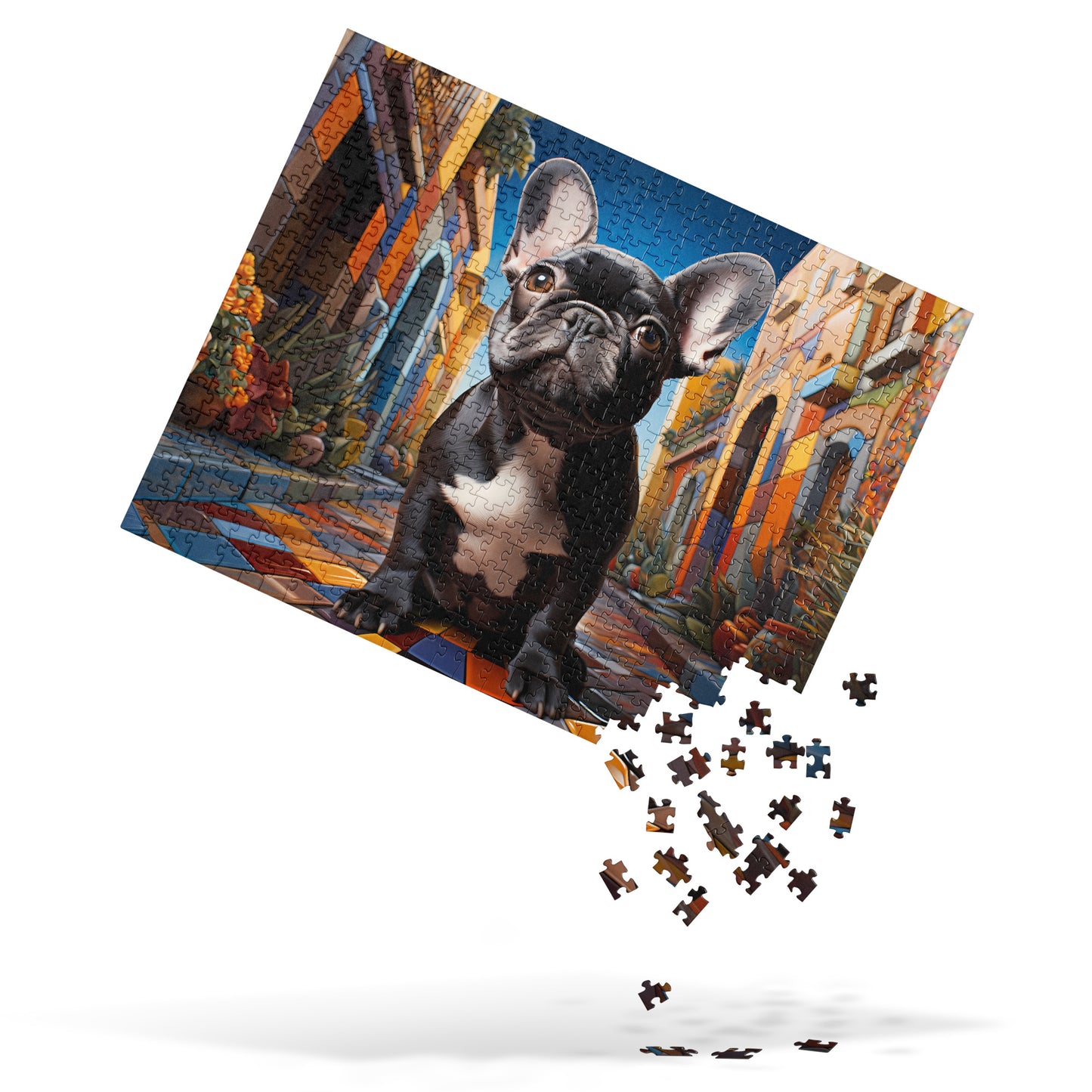 Mosaic Street Jigsaw Puzzle