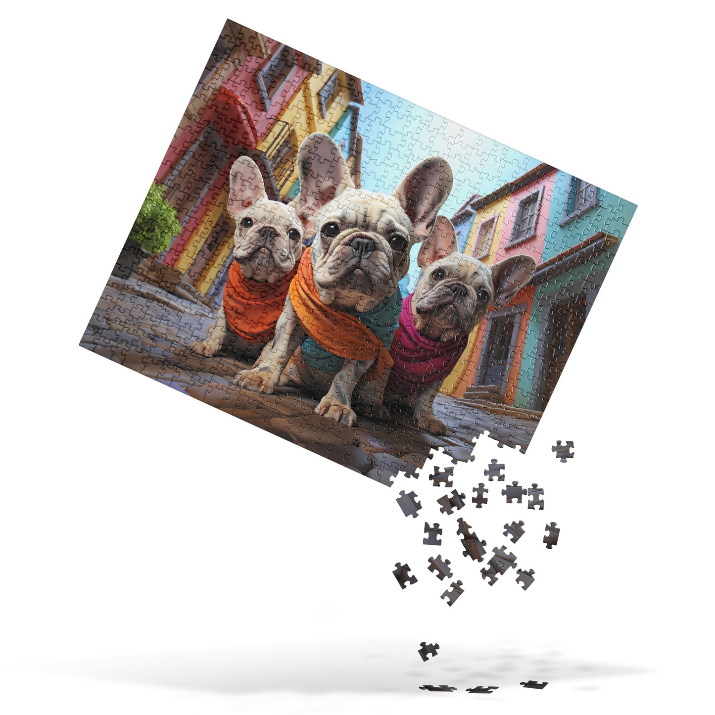 The Street Trio Jigsaw Puzzle