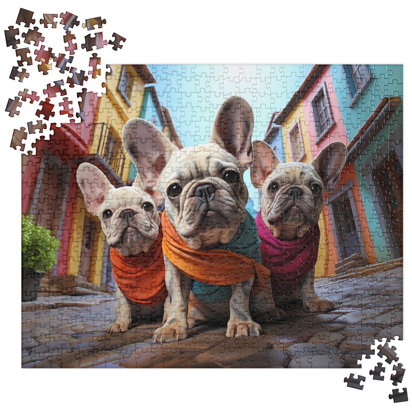 The Street Trio Jigsaw Puzzle
