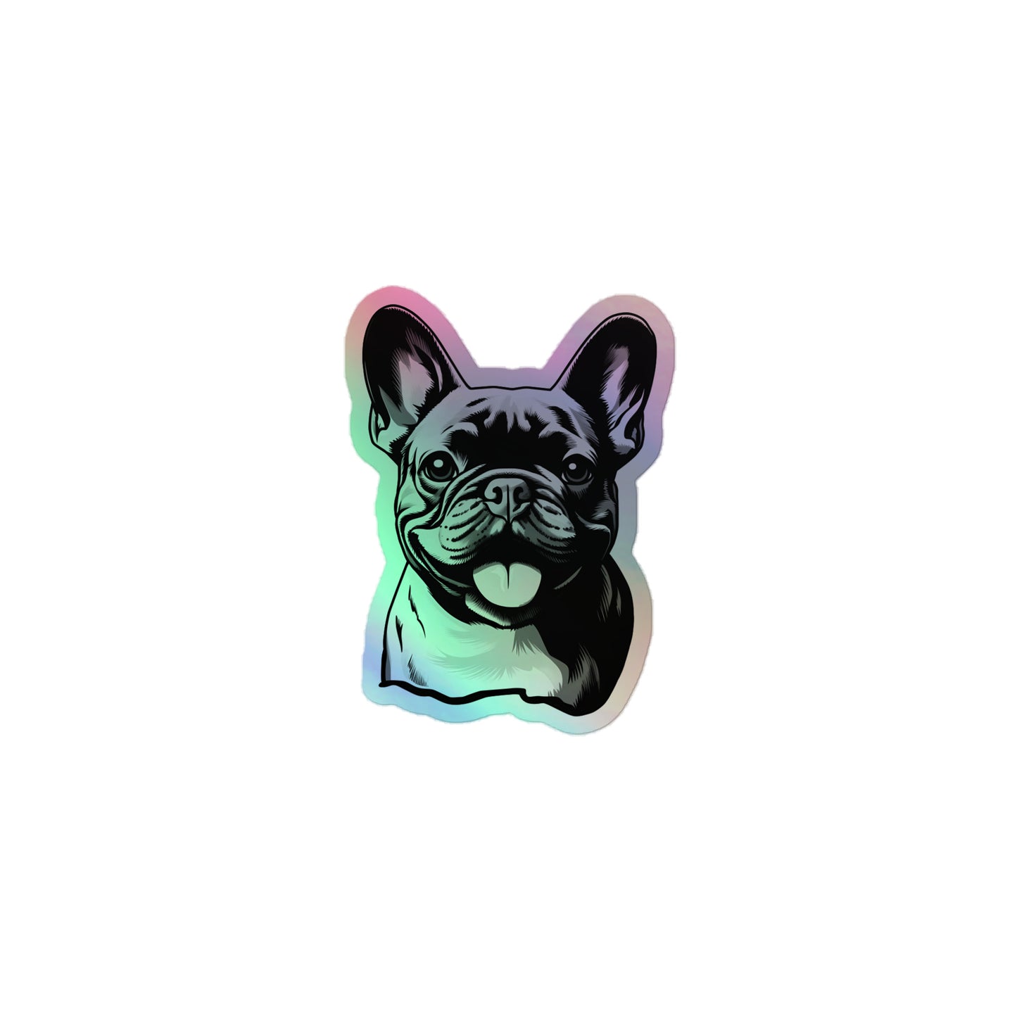 Brindle Holographic Sticker