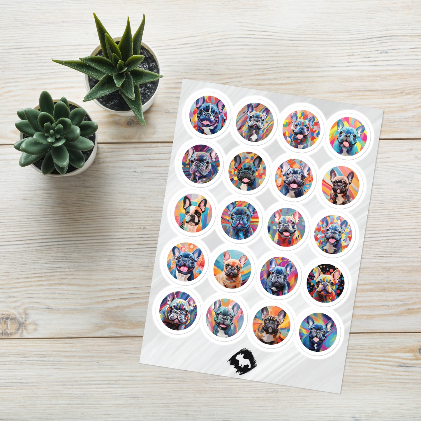 Frenchies Sticker Sheet
