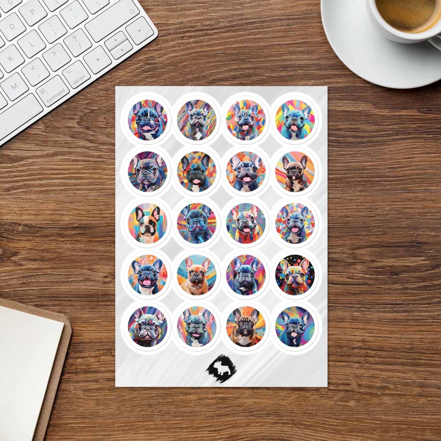 Frenchies Sticker Sheet