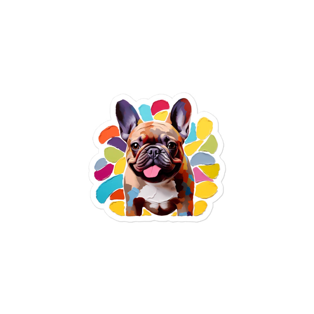 Flower Fawn Sticker
