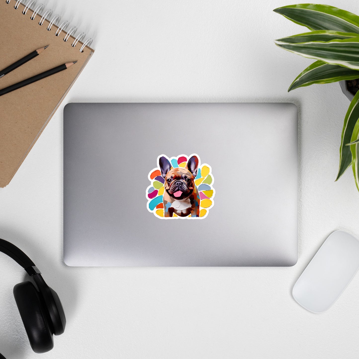 Flower Fawn Sticker