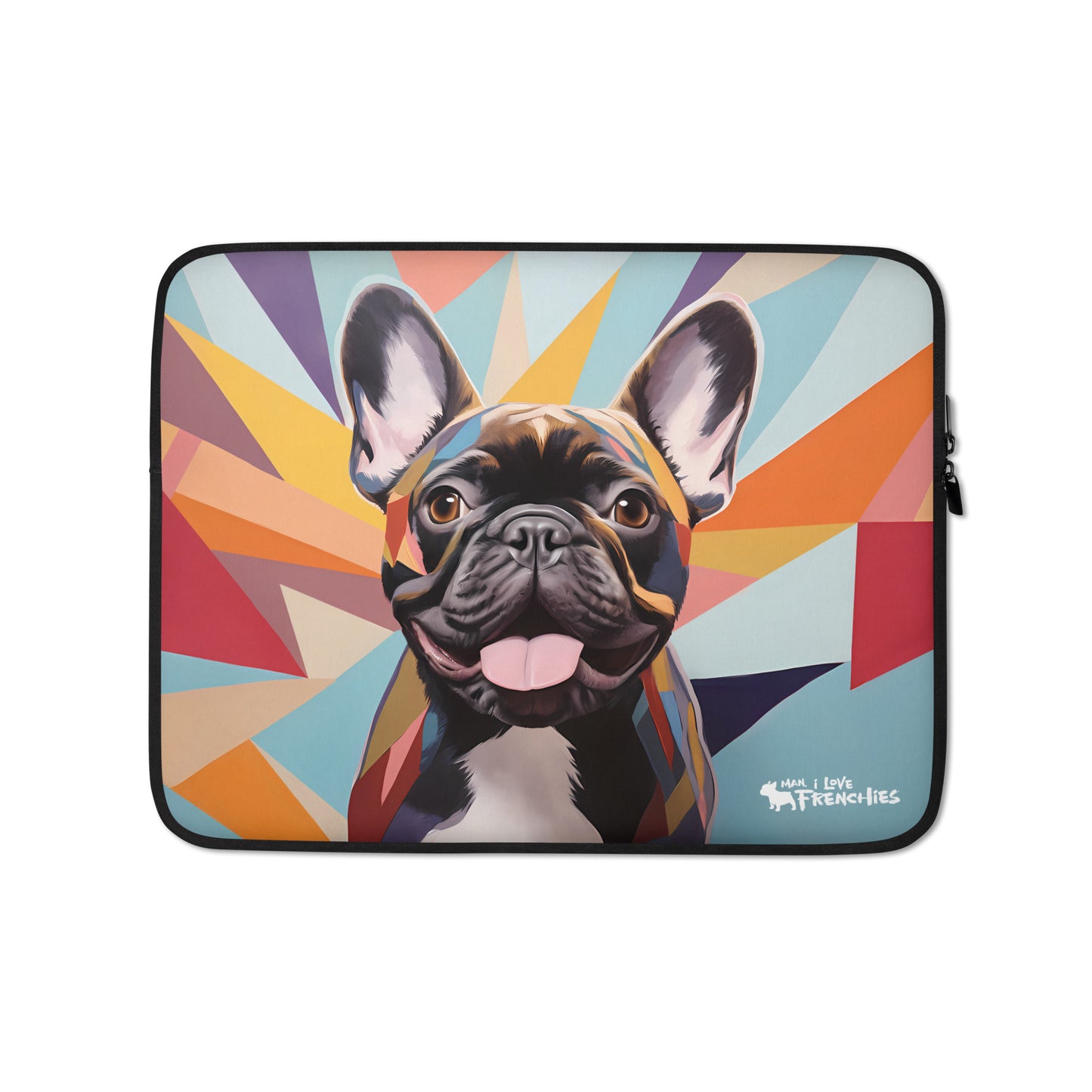 Geometric Brindle Laptop Sleeve