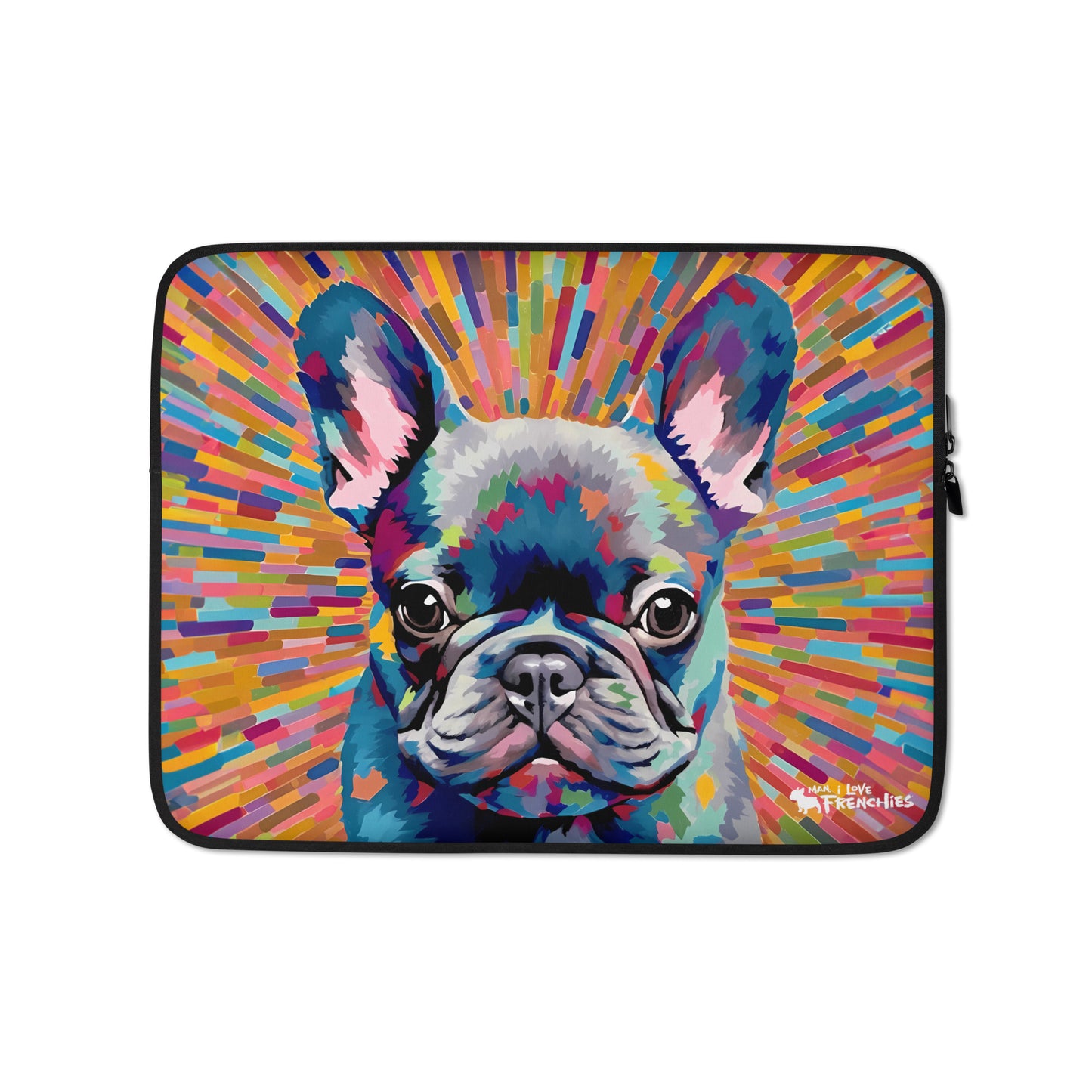 Starburst of Blue Laptop Sleeve