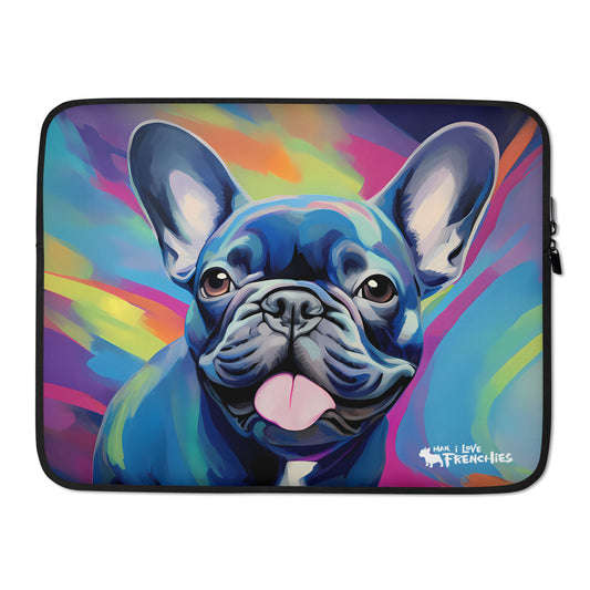 Graffiti Blue Laptop Sleeve