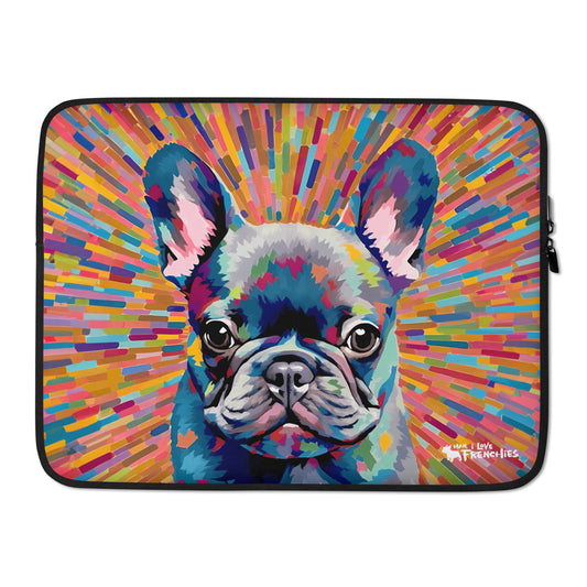 Starburst of Blue Laptop Sleeve