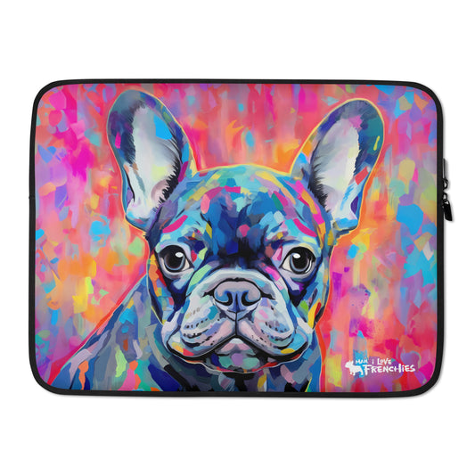 Blue & Red Shards Laptop Sleeve