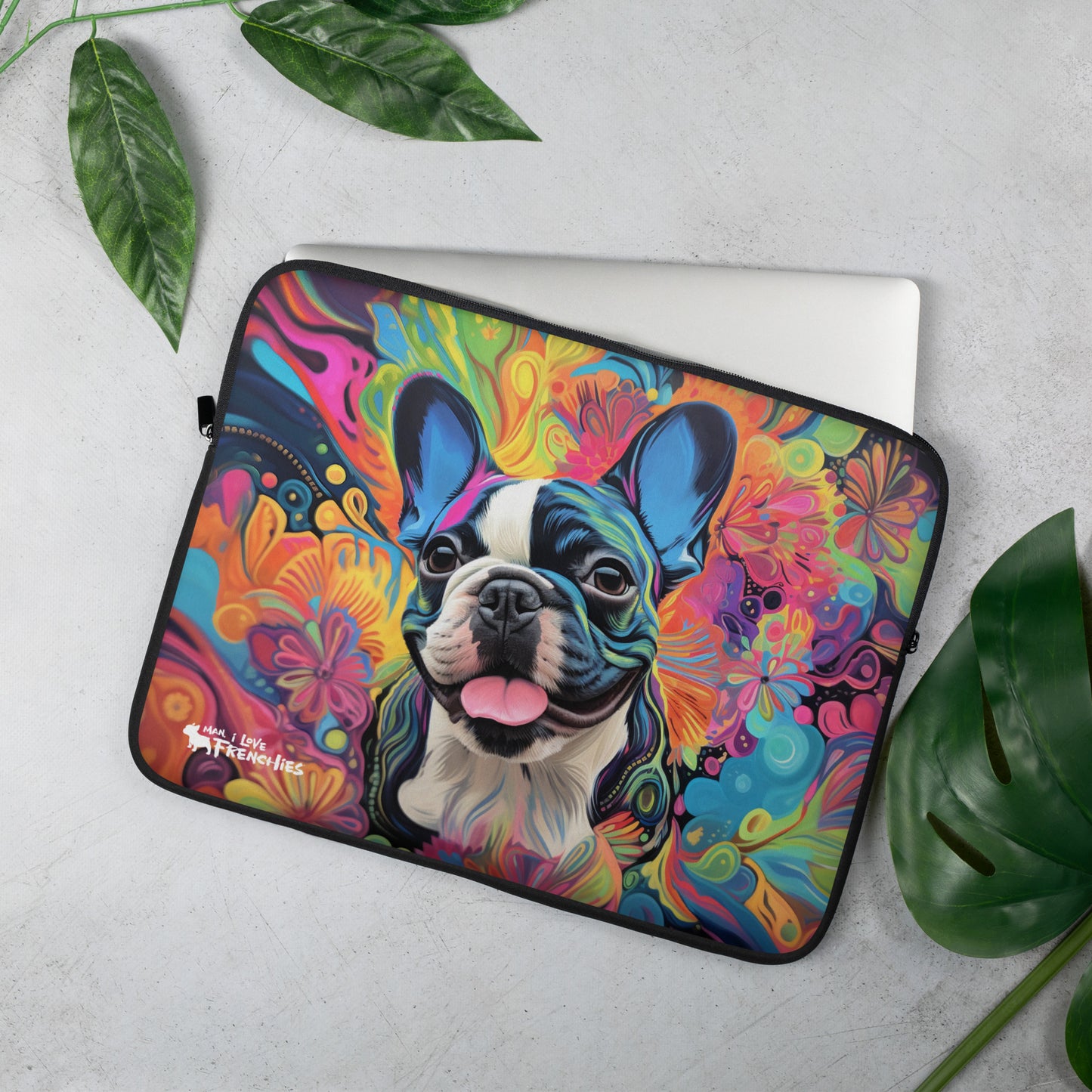 Neon Flora Laptop Sleeve
