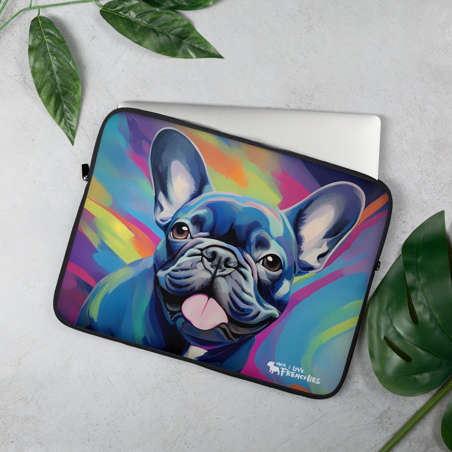 Graffiti Blue Laptop Sleeve