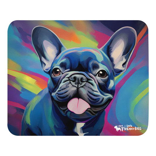 Graffiti Blue Mouse Pad