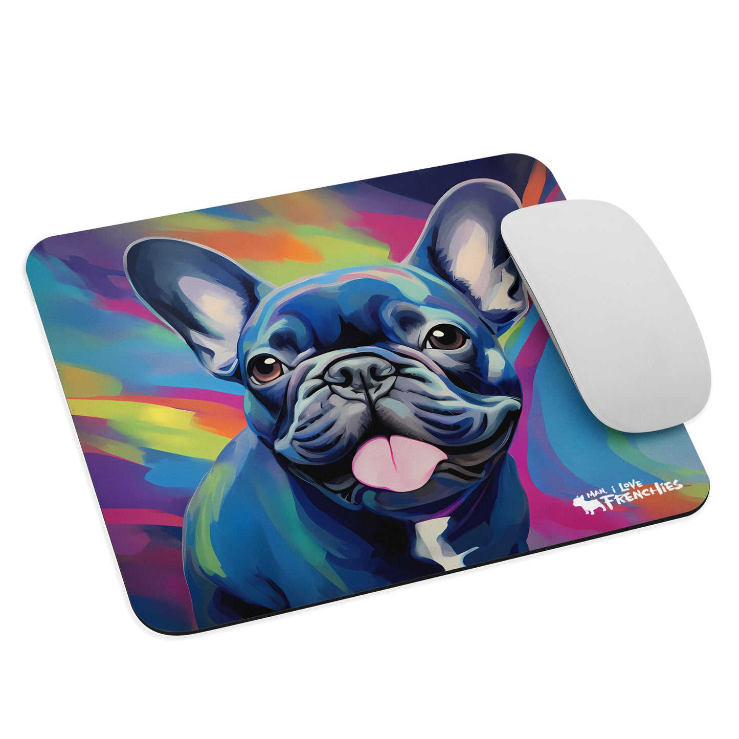 Graffiti Blue Mouse Pad