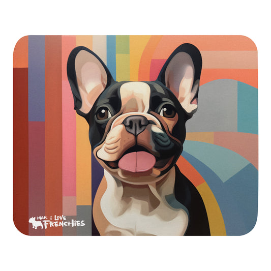 Stripes & Pied Mouse Pad