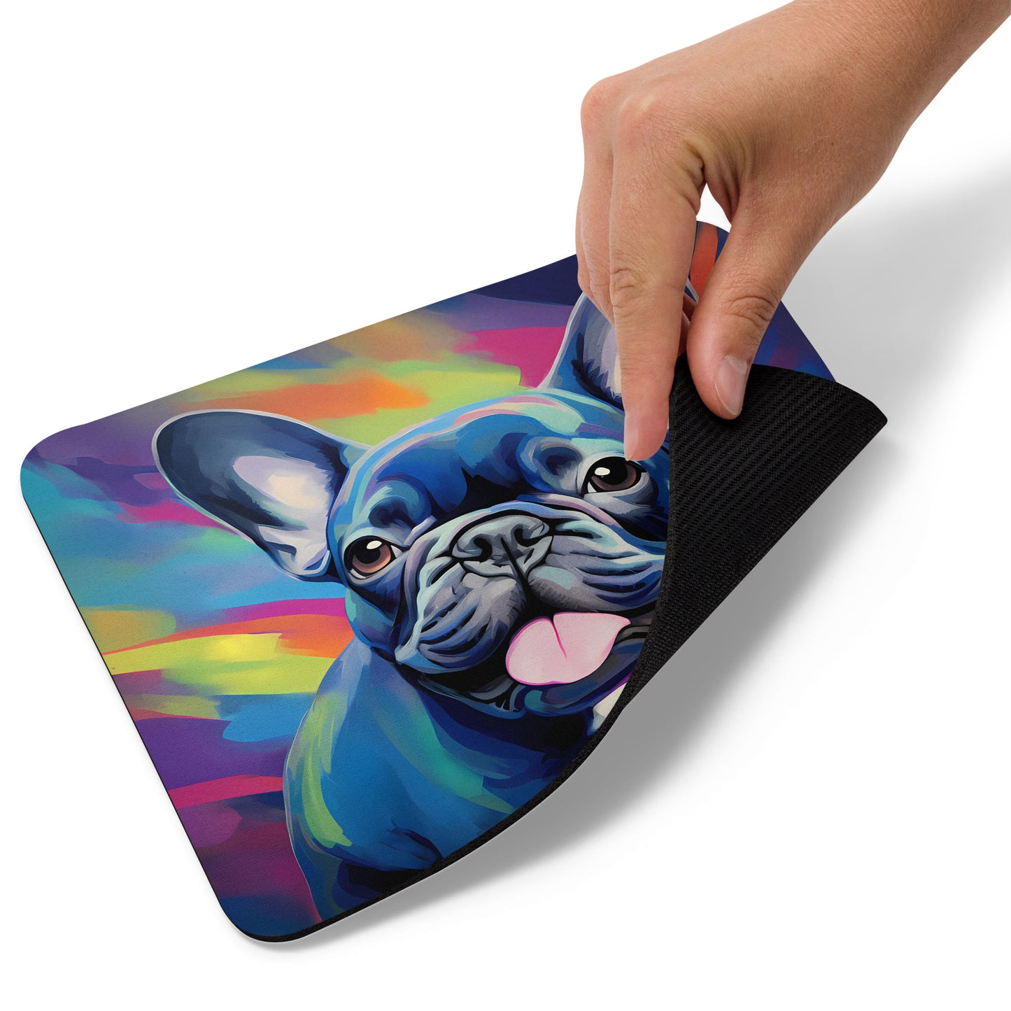 Graffiti Blue Mouse Pad