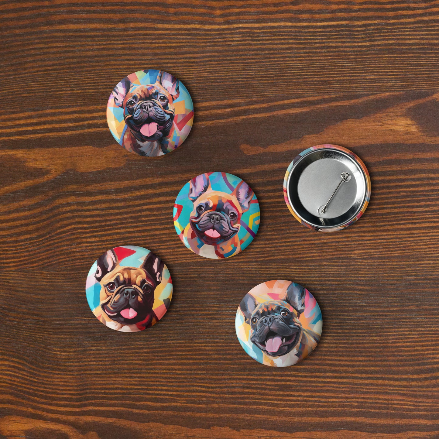 Friendly Fawn Pin Button Set