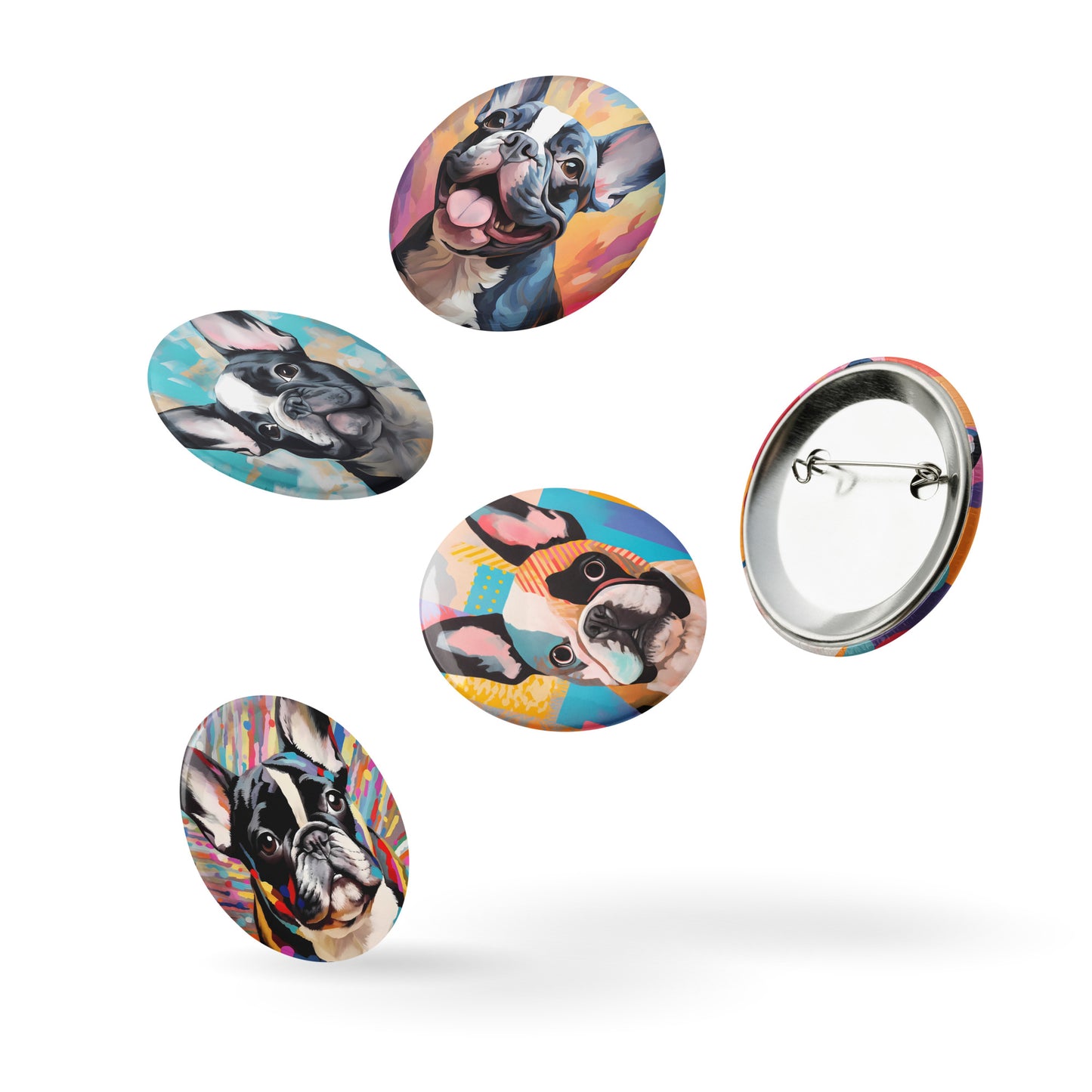 Pied & Beautiful Pin Button Set