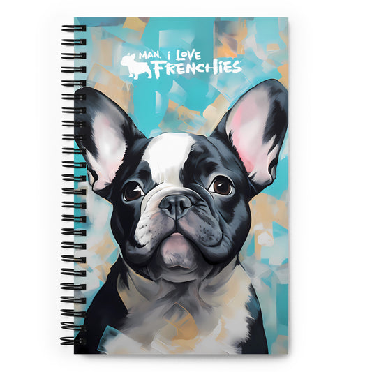 Teal Pied Notebook