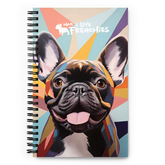 Geometric Brindle Notebook