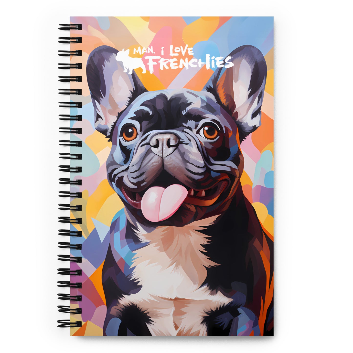 Geometric Brindle Notebook