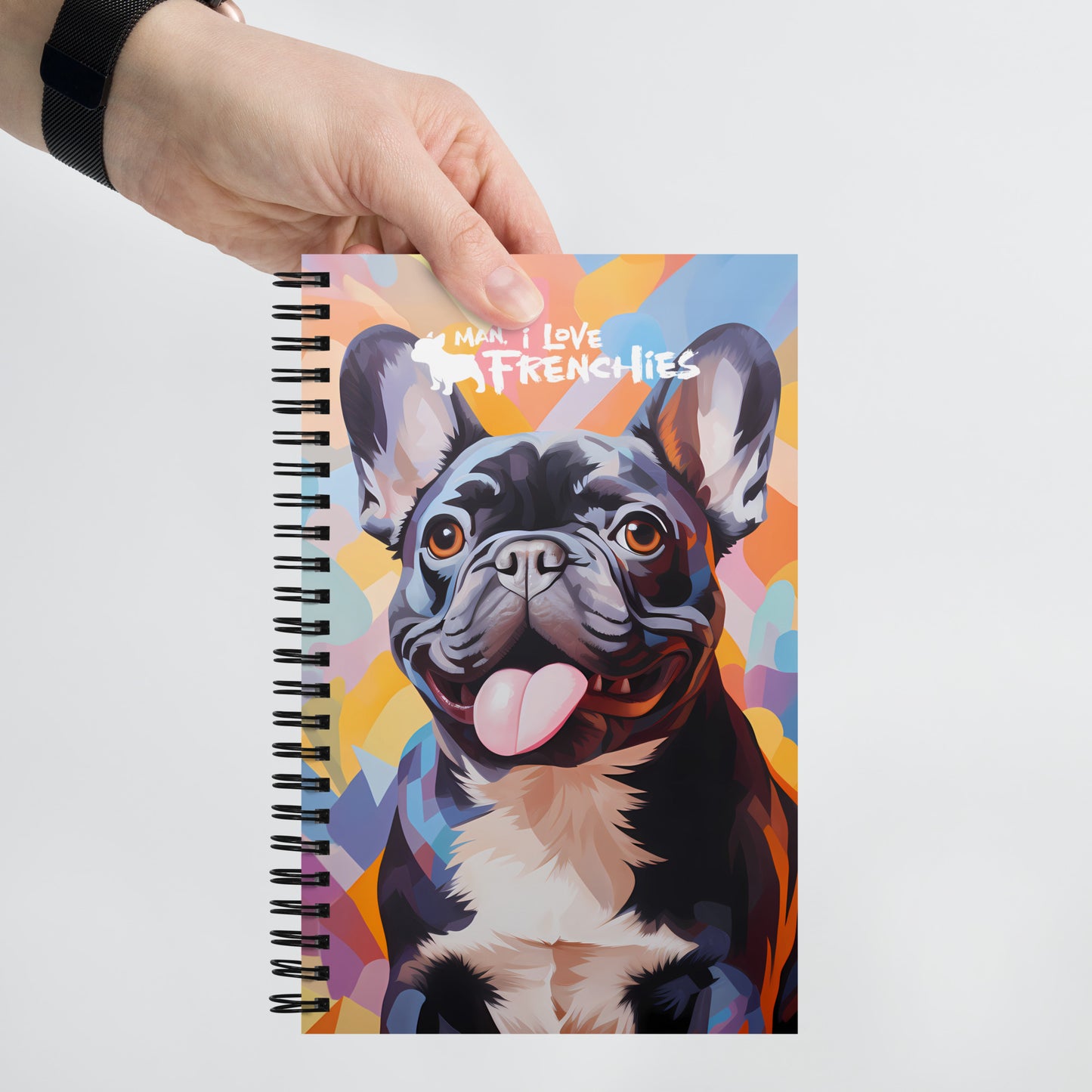 Geometric Brindle Notebook