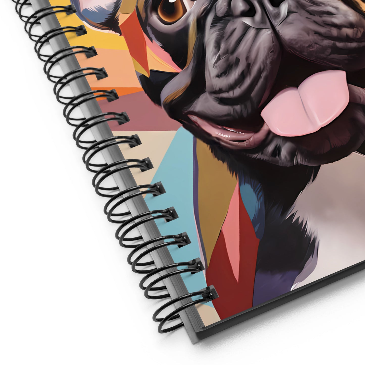 Geometric Brindle Notebook