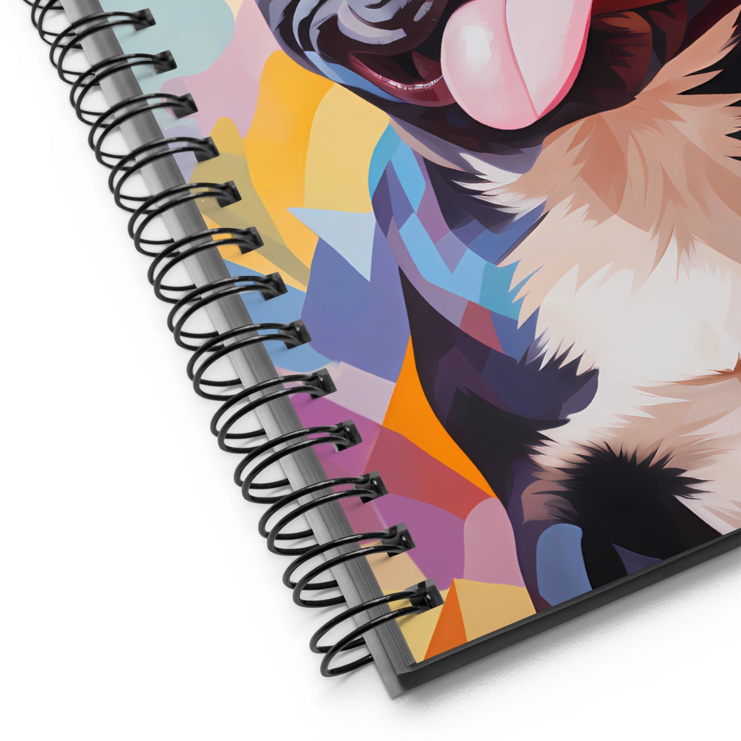 Geometric Brindle Notebook