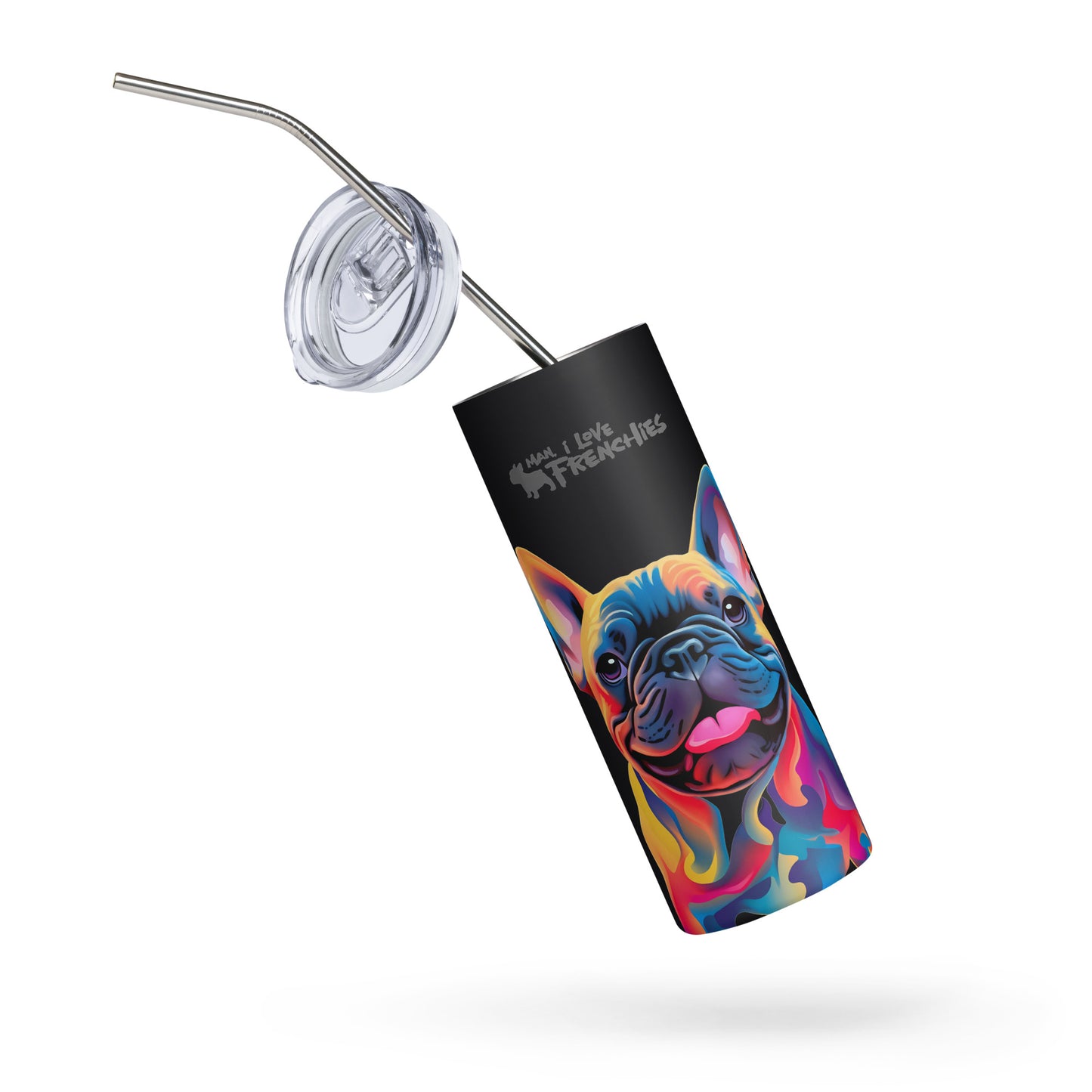 Glowing Frenchie Tumbler
