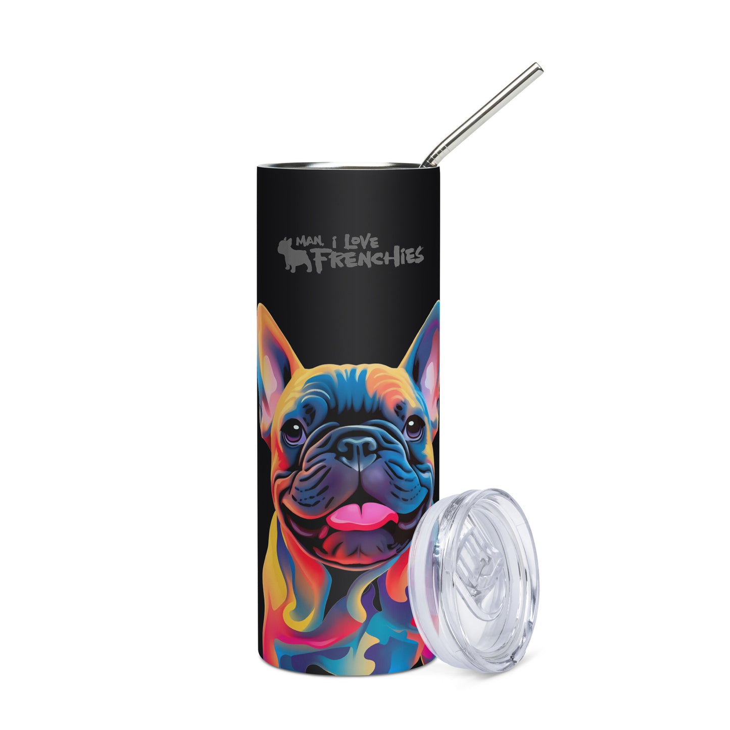 Glowing Frenchie Tumbler